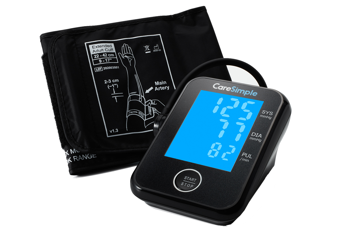 Photograph of CareSimple Blood Pressure Monitor